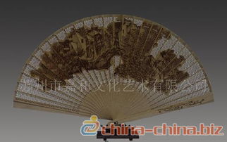苏州礼品小折扇 配紫檀木底座